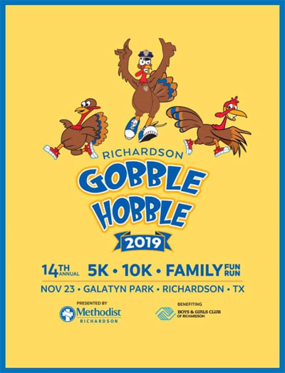 Gobble Hobble - 5K & Family Fun Run in Richardson, Texas